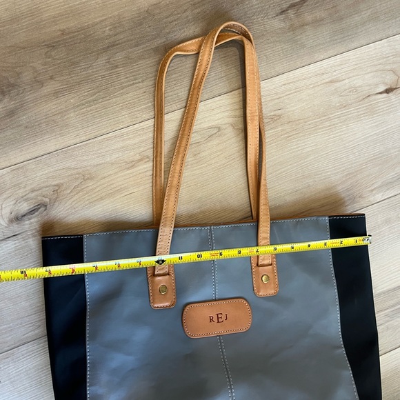 Jon hart alamo heights tote in slate monogram REJ - Picture 12 of 14